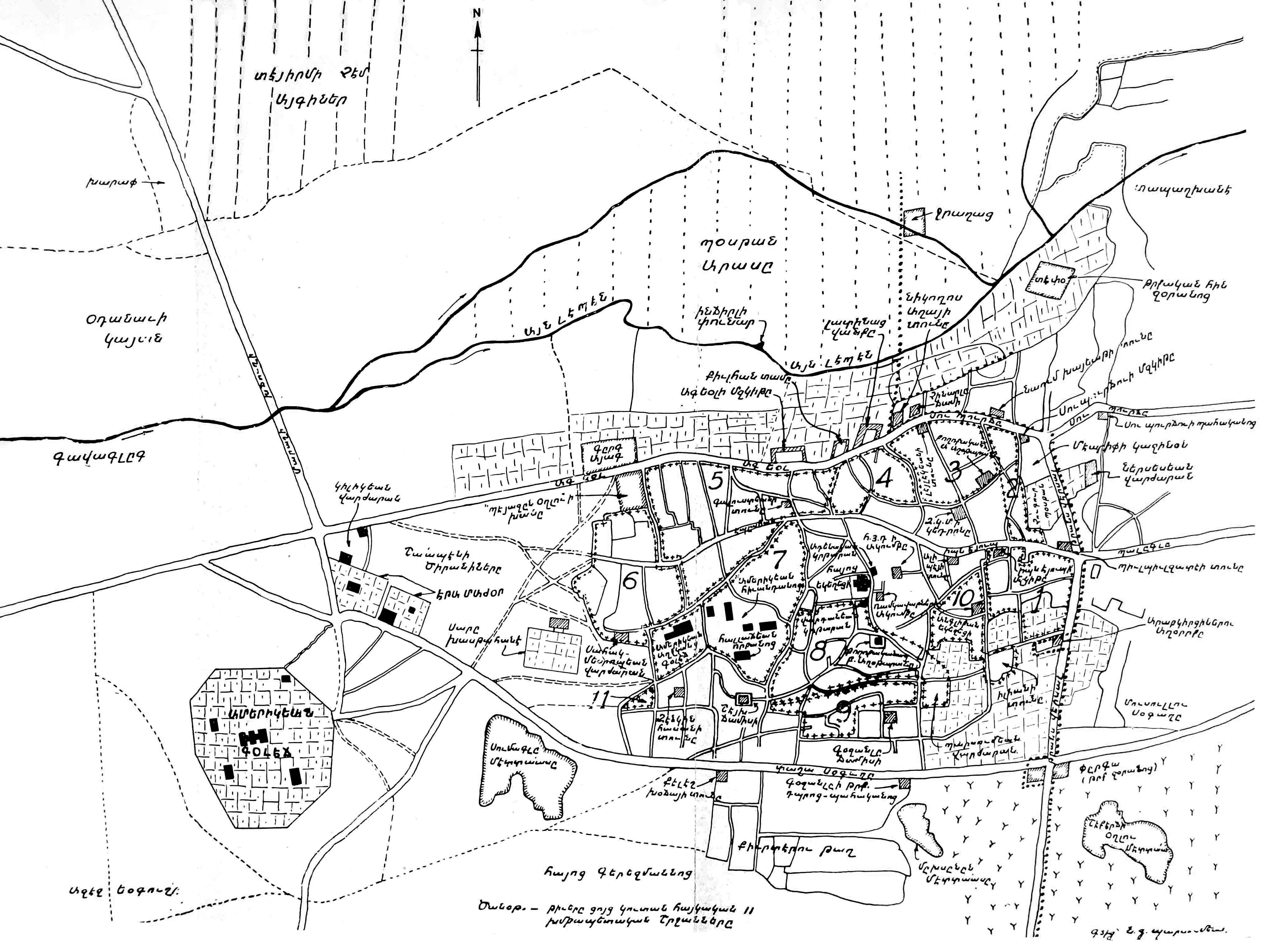 Barsoumian Map of Aintab