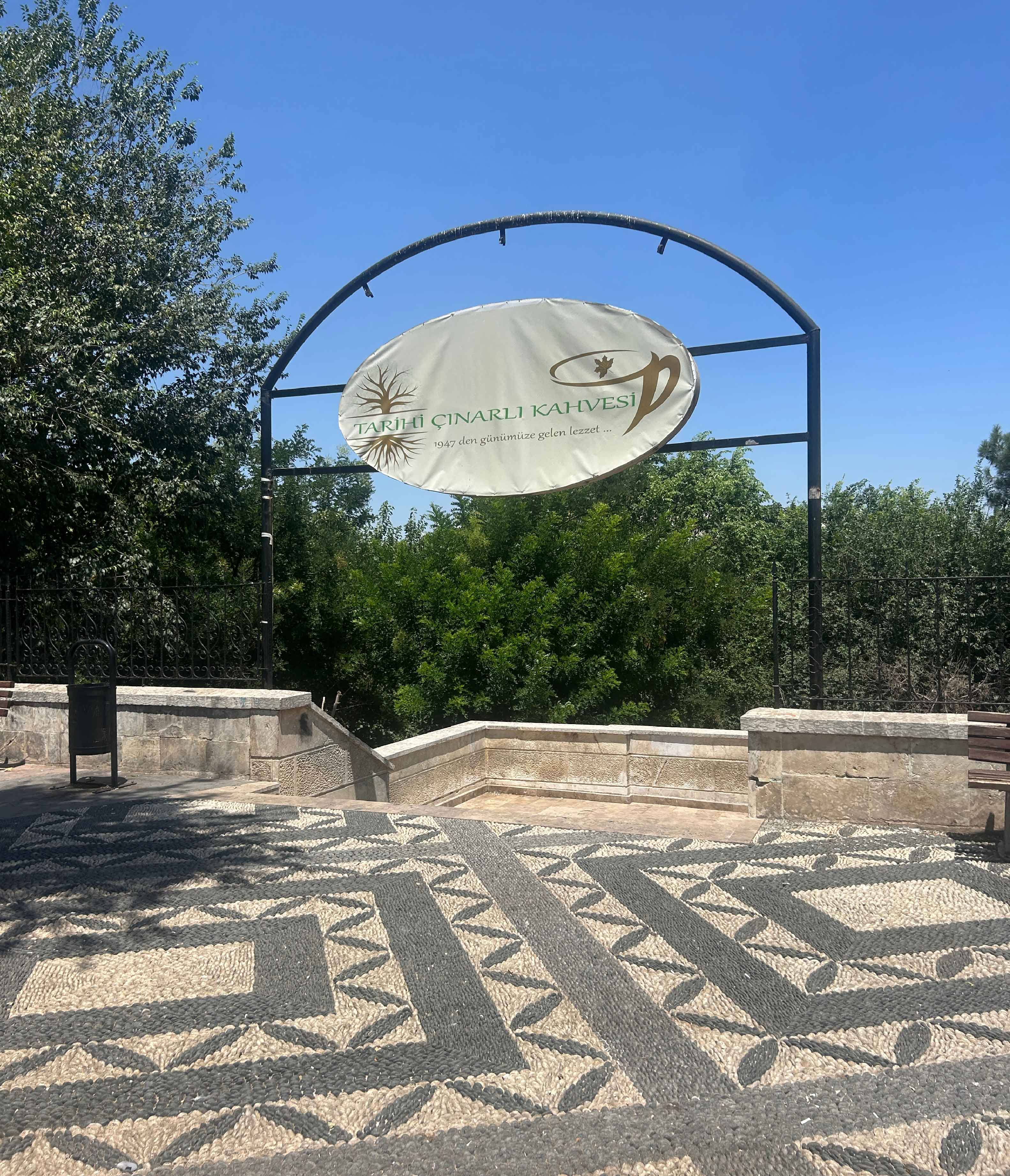 Site of Nigoghos Agha Nazaretian Mansion, Now: Tarihi Cinarli Kahvesi Coffeeshop